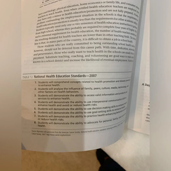 Foundations of Health Promotion and Education book - Picture 3 of 3